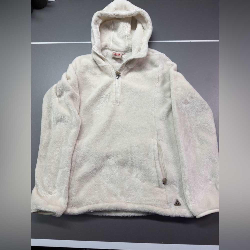 Gerry Weber‎ Cream Fleece Hoodie Women’s Size Medium Great Condition
